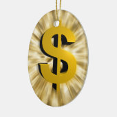 Geldzeichen Keramikornament (Links)