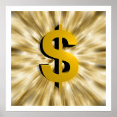 Geldzeichen Poster (Vorne)