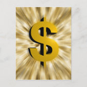 Geldzeichen Postkarte (Vorderseite)