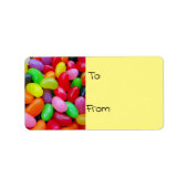 Gelee Adressaufkleber (Vorne)