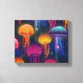 Gelee aus Unterwasser-See zum Zuhause | Canvas Pri Leinwanddruck (Vorderseite)