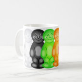 Gelee-Baby-Gruppe Kaffeetasse (Vorderseite Links)