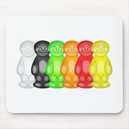 Gelee-Baby-Gruppe Mousepad (Vorne)