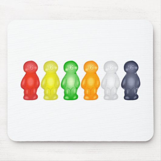 Gelee-Babys Mousepad (Vorne)