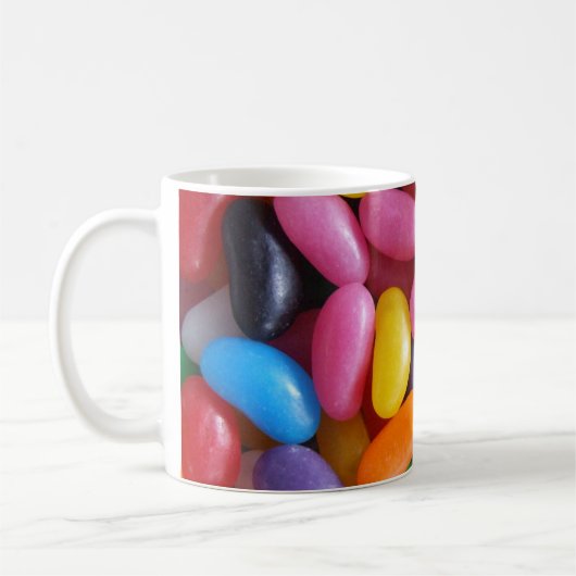 Gelee-Bohnen-Tasse Kaffeetasse (Links)