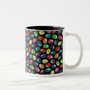 Gelee-Bohnen-Tasse Zweifarbige Tasse