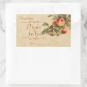 Gelee für Apfel oder Konservierung Rechteckiger Aufkleber (Tasche)