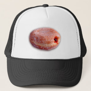 Gelee gefüllter Krapfen Truckerkappe