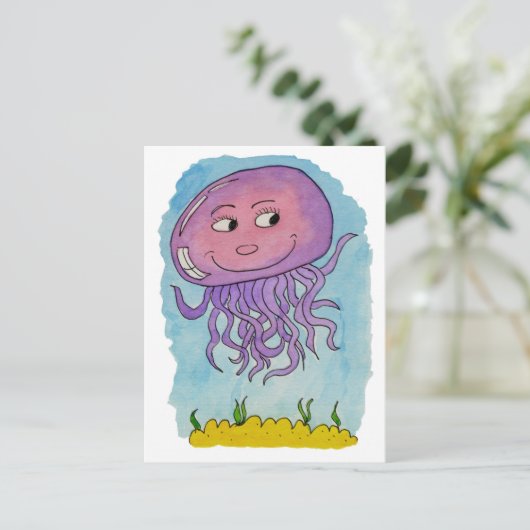 Gelee-Gelee Postkarte (Stehend Vorderseite)