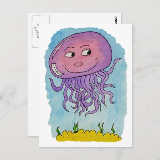 Gelee-Gelee Postkarte (Vorne/Hinten)