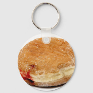 Gelee-Krapfen Schlüsselanhänger