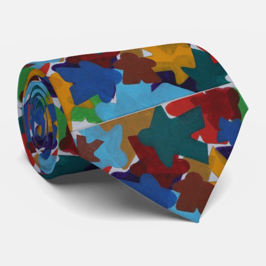 Gelee Meeps Hals-Krawatte Krawatte (Gerollt)