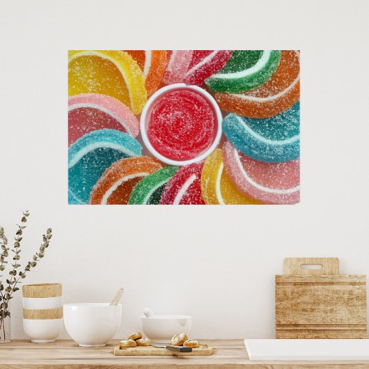 Gelee-Plakatdruck Poster (Küche)