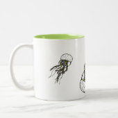 Gelee-Tasse Zweifarbige Tasse (Links)