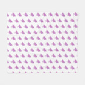 Gelee-Vogel-Fleece-Decke Fleecedecke (Vorderseite (Horizontal))