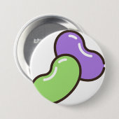 Geleebohnen Button (Vorne & Hinten)