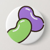 Geleebohnen Button (Vorderseite)
