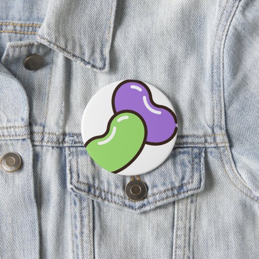 Geleebohnen Button (Beispiel)