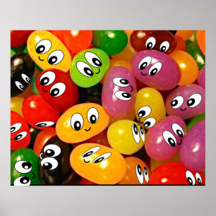 Geleebohnen Poster