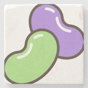 Geleebohnen Steinuntersetzer