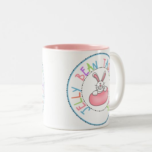 Geleebonbon-Geschmack-Prüfvorrichtung Zweifarbige Tasse (VorderseiteRechts)