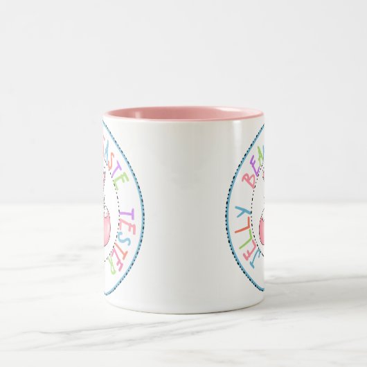 Geleebonbon-Geschmack-Prüfvorrichtung Zweifarbige Tasse (Mittel)