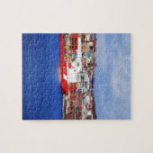 Geleebonbon-Häuser in Johannes Puzzle (Horizontal)