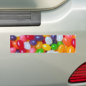 Geleebonbon-Hintergrund - Ostern-Geleebonbons Autoaufkleber (Auf Auto)
