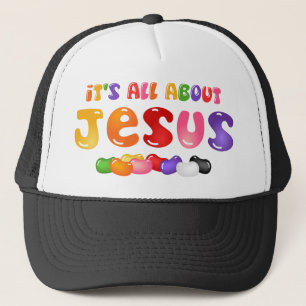 Geleebonbon-Jesus-Hut Truckerkappe