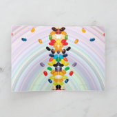 Geleebonbon-Karte Feiertagskarte (Innenseite)