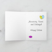 Geleebonbonfreunde Feiertagskarte (Innenseite)