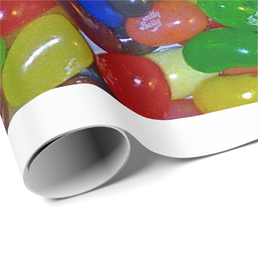 Geleebonbons Geschenkpapier (Rolleneckpunkt)