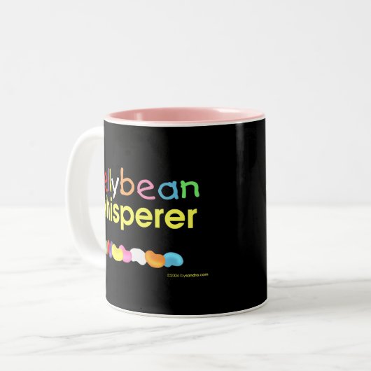 GeleebonbonWhisperer Zweifarbige Tasse (Vorderseite Links)