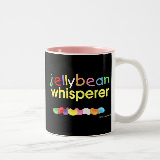 GeleebonbonWhisperer Zweifarbige Tasse (Rechts)