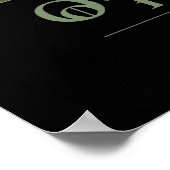 Gelegenheit Poster (Ecke)