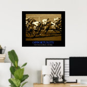 Gelegenheit Poster (Heimbüro)