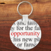 Gelegenheit Schlüsselanhänger (Vorderseite)