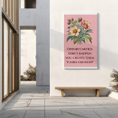 Gelegenheiten passieren nicht, Sie schaffen sie Poster