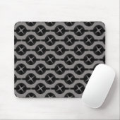 Gelegentlich graue Kreise Mousepad (Mit Mouse)