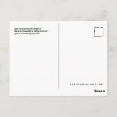 Gelegentlich Schöne Postkarte (Gießkanne) (Rückseite)