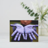 Gelegentlich Schöne Postkarte (Hände) (Stehend Vorderseite)