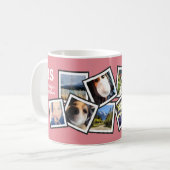Gelegentliche 10 Instagram Foto-Collage Kaffeetasse (Vorderseite Links)