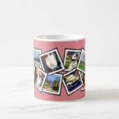 Gelegentliche 10 Instagram Foto-Collage Kaffeetasse (Mittel)