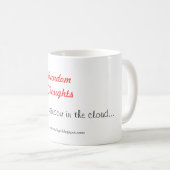 Gelegentliche Gedanken - Tasse (VorderseiteRechts)