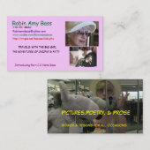 GELEGENTLICHE KATZEN IN DER HAIRBALL-GASSE VISITENKARTE (Vorne/Hinten)