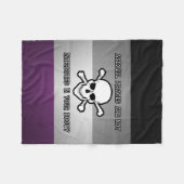 Gelegentliche Piraten sind nicht an Ihrem Hintern Fleecedecke (Vorderseite (Horizontal))