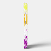 Gelegentlicher bunter Halbtonhintergrund Case-Mate iPhone Hülle (Rückseite / Links)