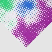 Gelegentlicher bunter Halbtonhintergrund Seidenpapier (Ausschnitt)
