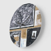 gelegentlicher Typ Große Wanduhr (Winkel)