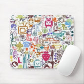 gelegentliches Retro Mousepad (Mit Mouse)